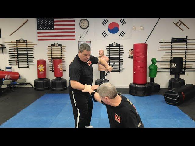 Cane Self Defense with the new series Brand new to the Cane with 3 different hand grab defenses.