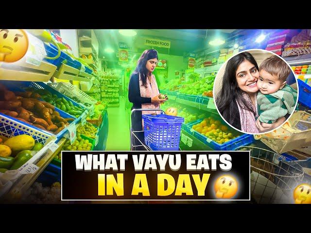 Vayu’s Daily Diet   || Mom Life ️ || Hellops8