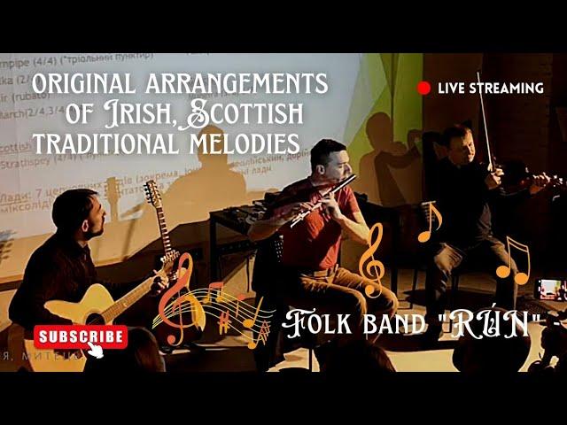 Irish, Scottish Music Instrumental. Acoustic Traditional Celtic: Bagpipe, Mandolin, Violin, Fiddle.