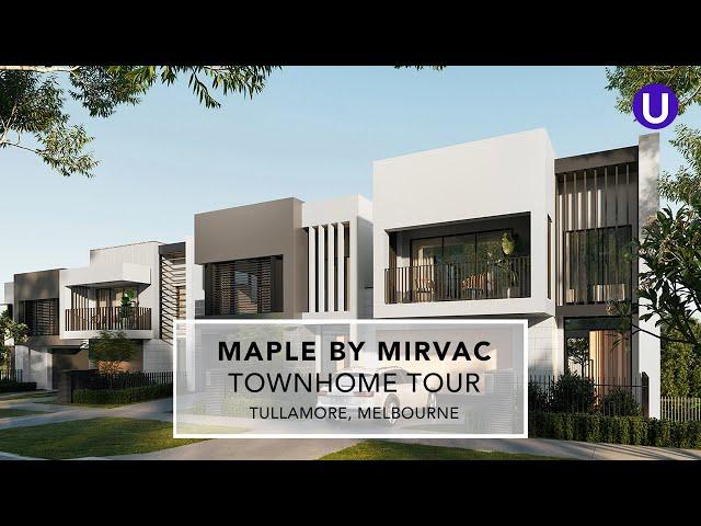 Maple homes by Mirvac in Tullamore, Doncaster, Victoria  | New Townhome Display Suite Tour