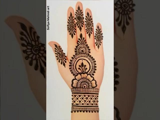Latest  mehndi design #sorts #mehandi #viralshort #youtubeshorts