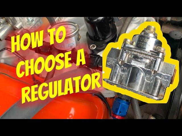 How to Choose the Right Fuel Pressure Regulator