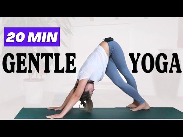 20-minute Gentle Yoga | FEEL GOOD, STRESS RELIEF YOGA STRETCH |  YogaCandi