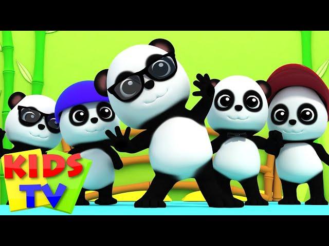 Bao Panda | Five Little Pandas | 3D Nursery Rhymes From Kids Tv | Baby Bao Panda