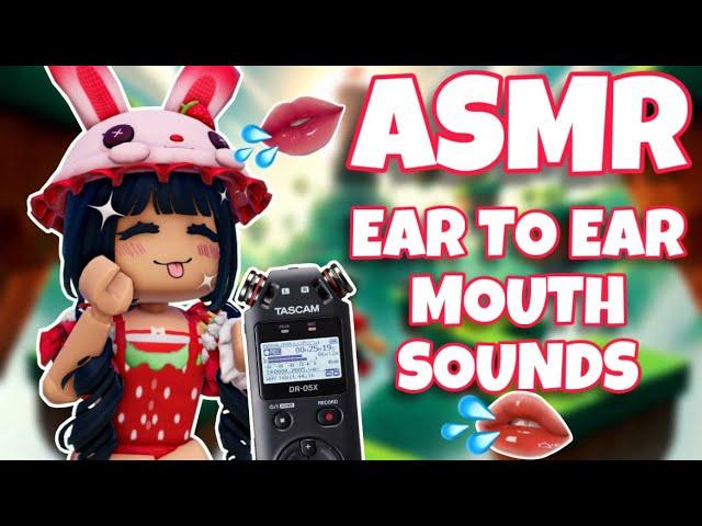 Roblox ASMR ~ INTENSE MOUTH SOUNDS EAR TO EAR FOR SLEEP 