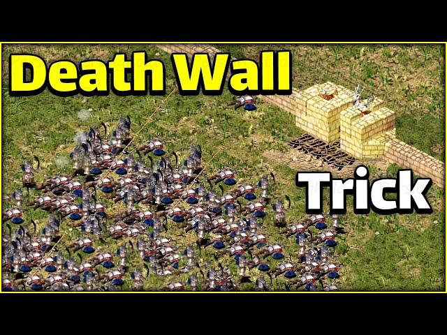 Death Wall Trick (Wall BUG) Stronghold Crusader