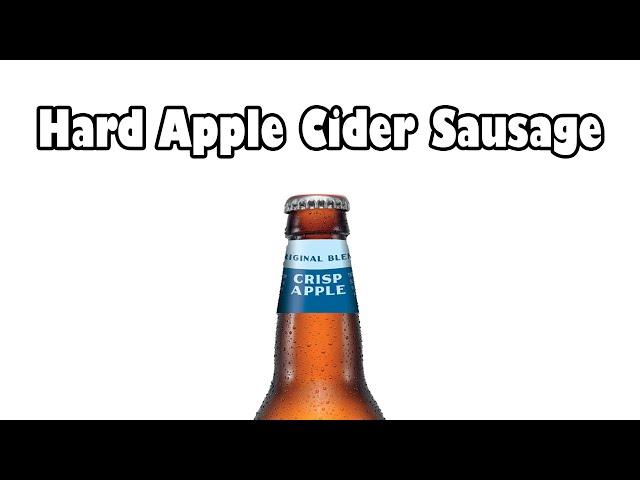 Angry Orchard Hard Apple Cider Sausage