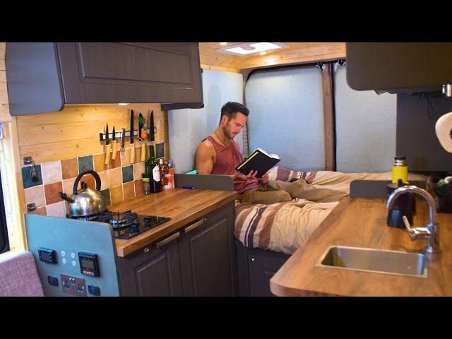 MAXIMUM SECURITY Van Conversion with DOUBLE KITCHEN GALLEY! 