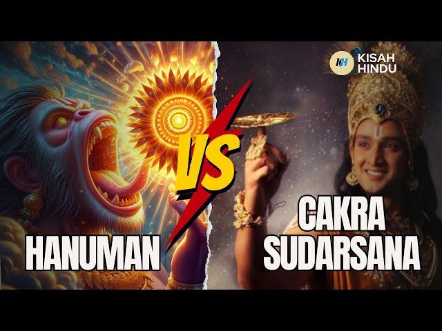 Kisah Hanuman Menelan Cakra Sudarsana Milik Krishna! Pertarungan Hanuman vs Cakra Sudarsana Krishna