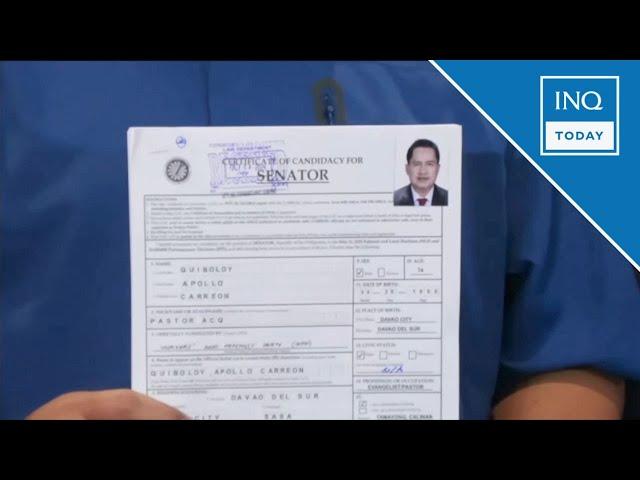 Petition filed to disqualify Quiboloy from 2025 Senate race | INQToday