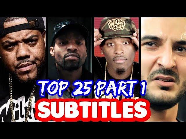 Top 25 Bars That Will NEVER Be Forgotten PART 1 SUBTITLES | SMACK URL | Masked Inasense