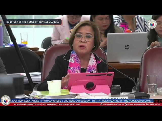 De Lima: Philippine law allows us to give way to ICC probe