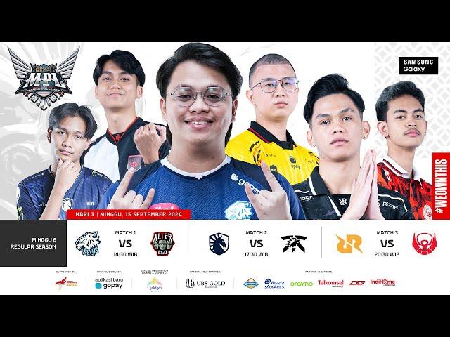  LIVE | MPL ID S14 | Regular Season Hari 3 Minggu 6 | Bahasa Indonesia