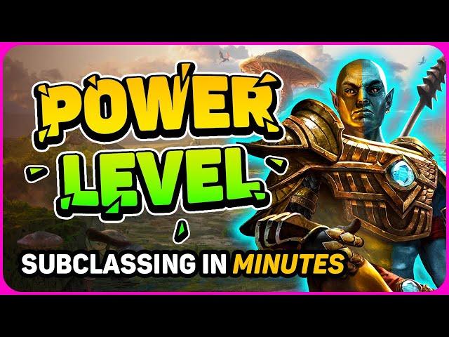 Use THIS trick to level Subclassing on Day ONE | ESO