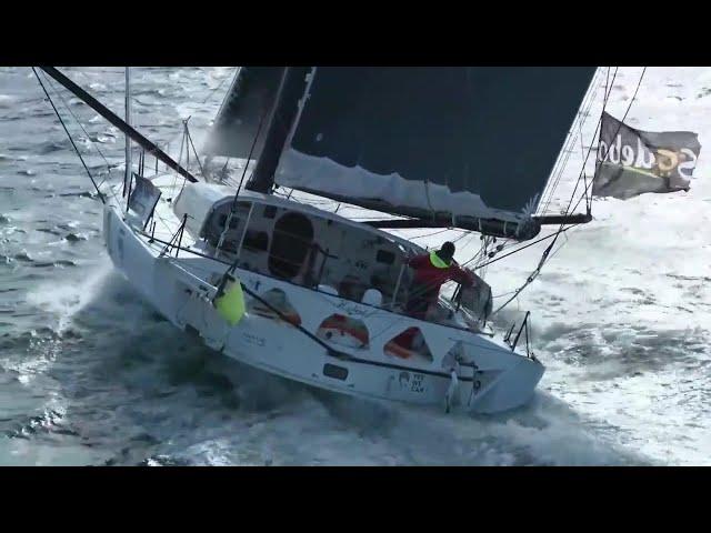 Vendee Globe On Boat Report Day 6 Jean LeCam leads, Malizia, Paprec, Bureau Vallee, L'Occitane more