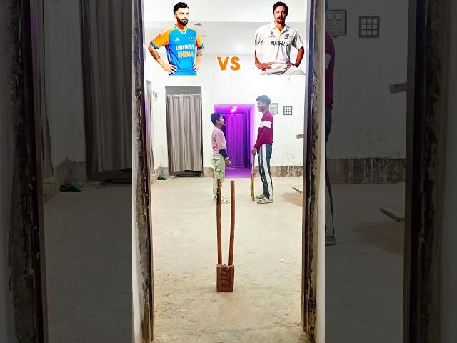 Virat Kohli vs Travis Head  1 Over Challenge –Funny Ending! " #cricket #shorts #viralvideo #shorts