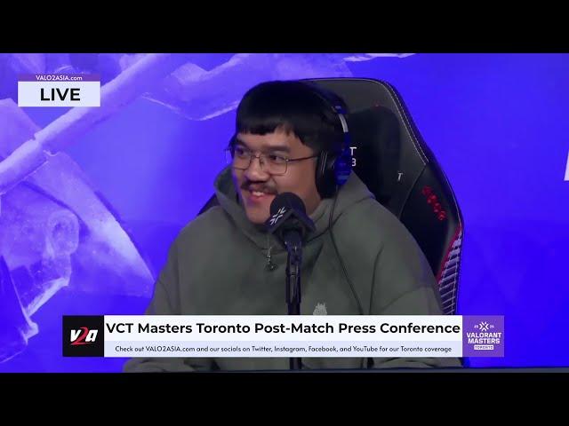 G2 Esports (PRX vs. G2) VCT Masters Toronto Post-Match Press Conference