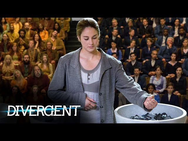 'Tris Takes the Aptitude Test' Scene | Divergent