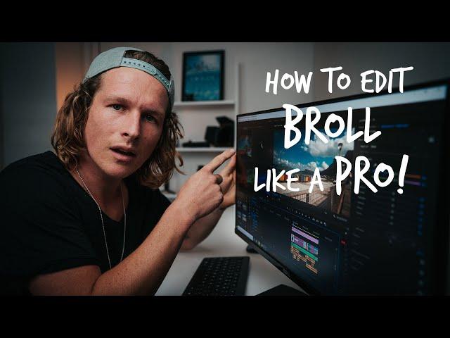 The SECRET To EDITING B ROLL Like a PRO! - BTS Editing Demonstration