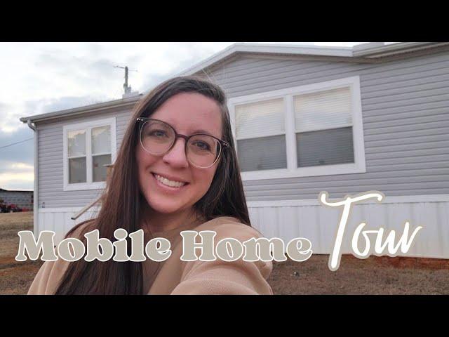 DOUBLE WIDE MOBILE HOME TOUR | What it's REALLY like!