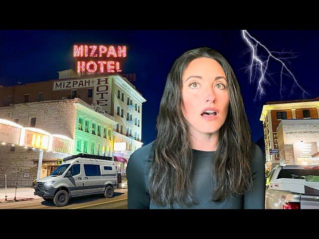 The SCARIEST NIGHT of my LIFE | Haunted by the Lady in Red (Mizpah Hotel)