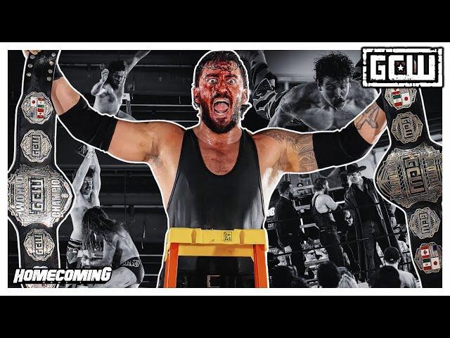 GCW - Mance Warner Retains The GCW World Title With The Help Of.... JOHN LAYFIELD?! | #GCWHOMECOMING