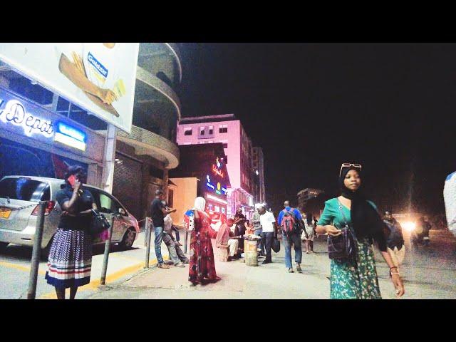 Tanzania  Dar es Salaam Nightlife Walking Tour!