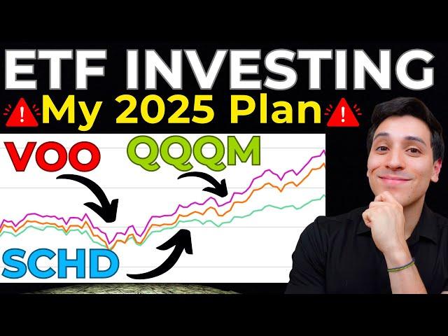 My Strategy to GET RICH from ETFs in 2025 (VOO, SCHD & More!)