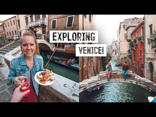 Venice CITY TOUR! - Best Coffee, Delicious Cicchetti, Glass Blowing + MORE!