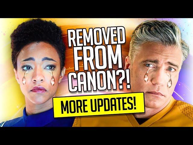 Star Trek Discovery Humiliated and REMOVED from CANON!? | UPDATE and More Rumors!