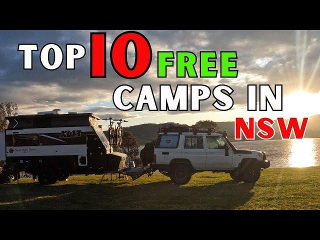 FREE CAMPING in NSW: 10 BEST camps with BONUS Surprises | Travel Australia | Caravan Adventures