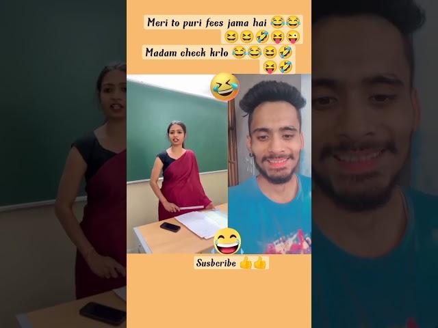 Madam check karlo  comedyvideo।#comedy #comedyvideo #comedyshorts #funny #shorts