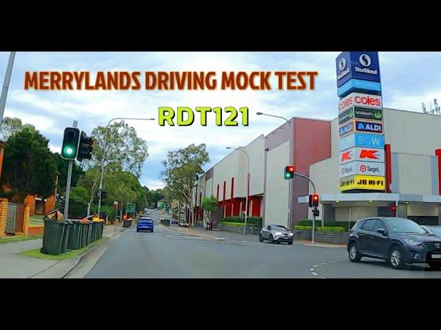 MERRYLANDS Full Driving Test Route