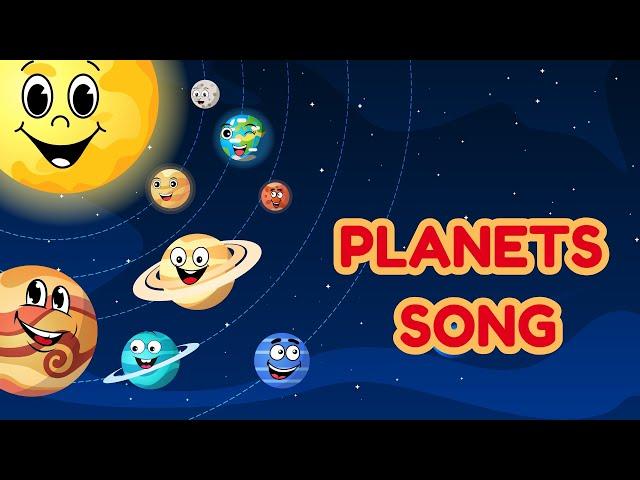 Planets in Our Solar System | Fun Solar System Song for Kids