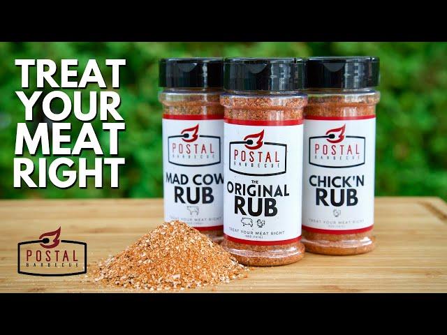 Postal Barbecue BBQ Rubs - Best BBQ Rubs for Pork, Chicken and Beef