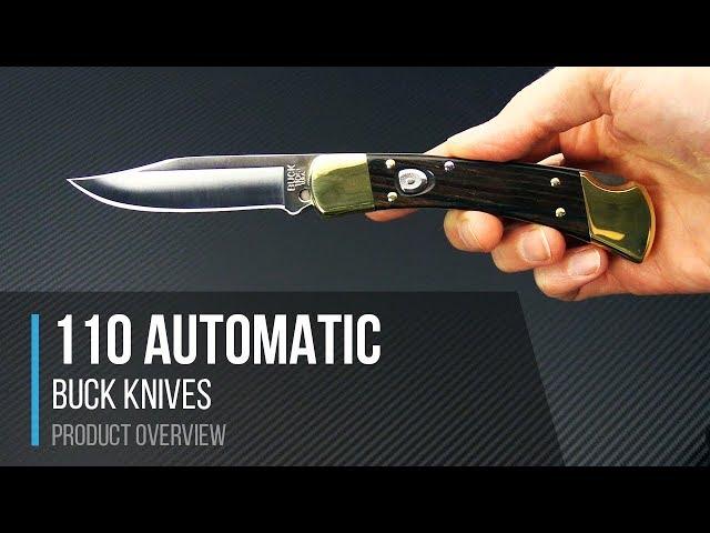 Buck Knives 110 Automatic Back Lock Folder Overview