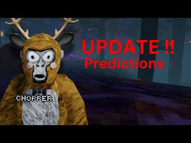 GORILLA TAG UPDATE PREDICTION ‼️