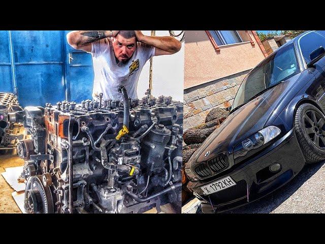 Смяна на масло и филтри на BMW E46 1.8 143hp #bmw