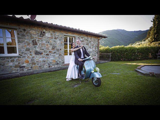 Wedding video with Drone in Casale de' Pasquinelli, Lucca