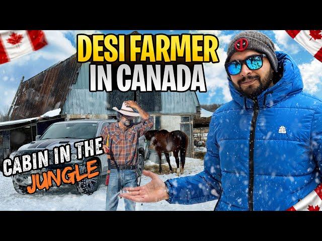 A Day In a Pakistani Farmer’s Cabin in Canada – Farm Life Adventure