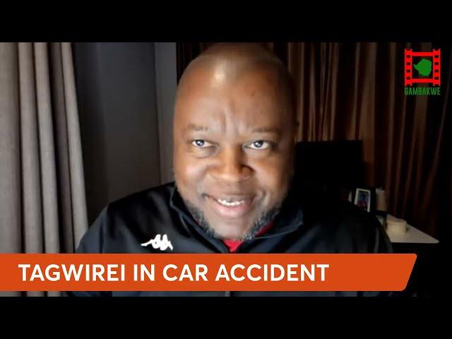 WATCH LIVE: Kuda Tagwirei involved in a car accident