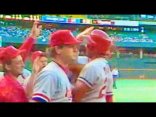 Tony Peña’s 1st Home Run with St. Louis