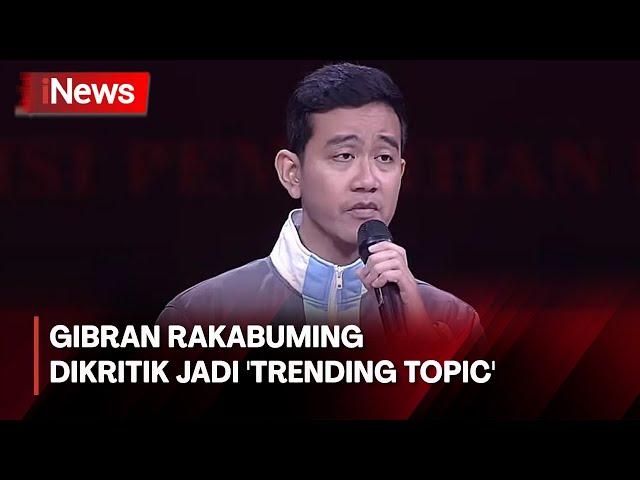 Gibran Dikritik Jadi 'Trending Topic', Ernest Prakasa Sesalkan Sikap Arogan dalam Debat Cawapres