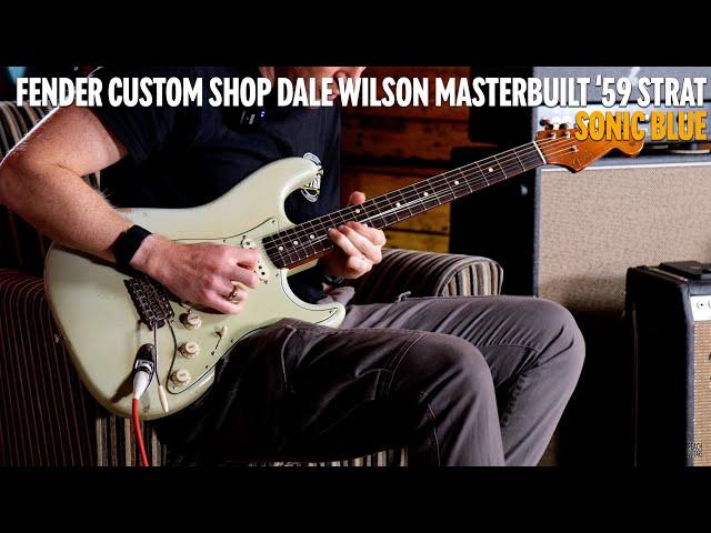 Fender Custom Shop Dale Wilson Masterbuilt '59 Strat Journeyman Sonic Blue - Used