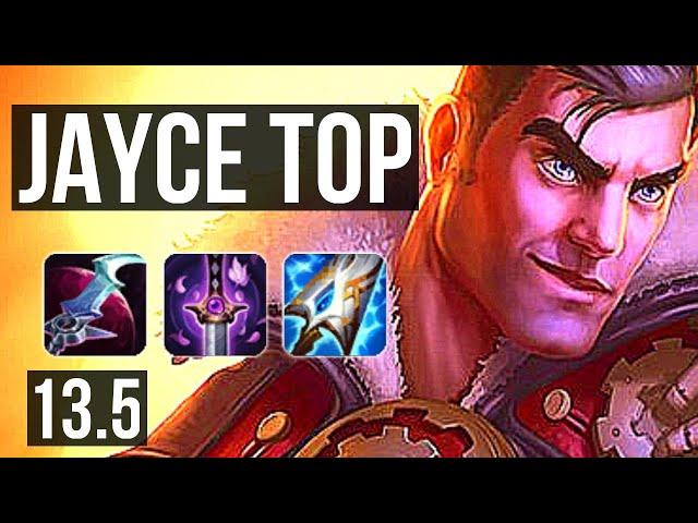 JAYCE vs YORICK (TOP) | 11/1/2, Legendary, 500+ games | KR Master | 13.5