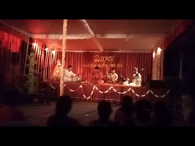 Raag Nand vilambit by Sangeeth Nipun Shastrapathi .Asith Atapattu