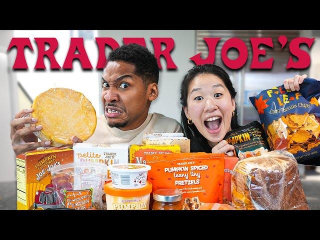 We Tried Trader Joe's Pumpkin Snacks