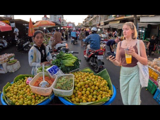 Very Popular Cambodian Street Food - Evening Walking Tour Toul Tompoung Market