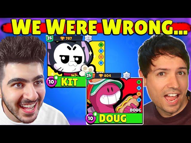 WASEEM & MANNI trying Doug & Kit Collab! Brawl Stars