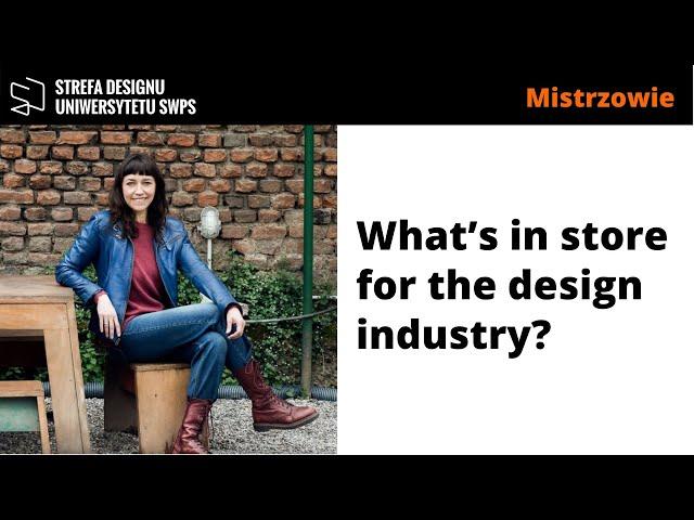 MASTERS: What's in store for the design industry? Laura Traldi (INTERNI Design Journal)